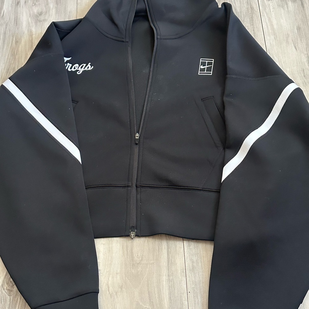 Nike Black and White Dri-FIT Tag Detail